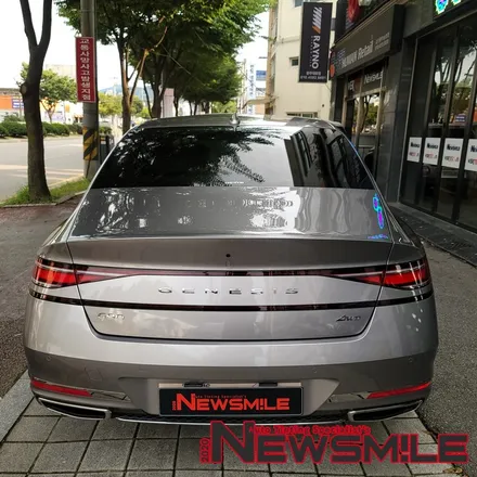 경기광주썬팅, G90 차량 버텍스 900/700 전체 썬팅, PPF 시공 / 광주 송정동