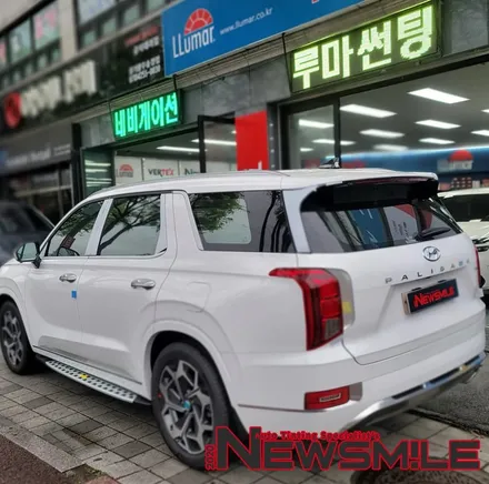 경기광주신차패키지, 펠리세이드 차량 썬팅 / 블랙박스 설치 / 보조배터리 / 광주 송정동
