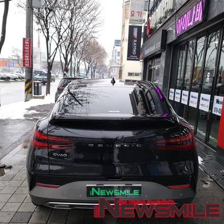 경기광주신차패키지, GV60 루마버텍스 전면1100, 측후면 900 / 블랙박스 시공 / 광주 송정동