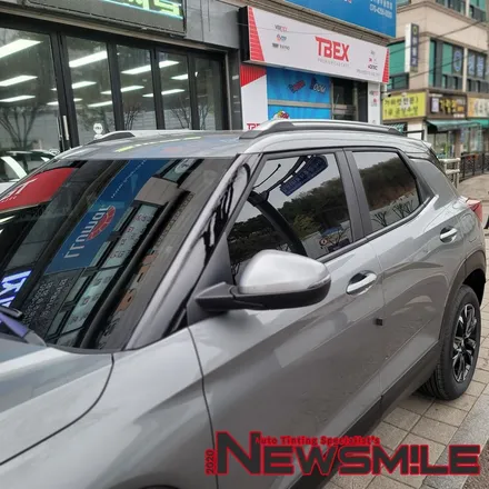경기광주썬팅, 트레일블레이저 후방센서 / 락폴딩 / 블랙박스 파인뷰 Gx5 /레이노 f95 / 광주 송정동