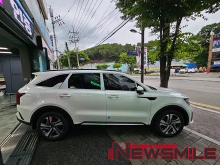 [경기광주신차패키지] 쏘렌토하이브리드 루마버텍스900, 블박 아이나비 Qxd8000, 아다마스 가죽코팅, 만도애프터블로우, ppf4종 / 광주 송정동