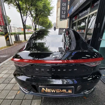 [경기광주썬팅] 현대 그랜저 IG 루마 버텍스 700 썬팅시공 & 아이나비 Z5000 플러스 블랙박스 장착까지! / 광주 송정동