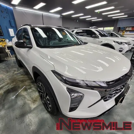 경기광주썬팅, 트랙스 크로스오버 차량 버텍스 900 / 블랙박스 LX7700 파워 설치 / 광주 송정동