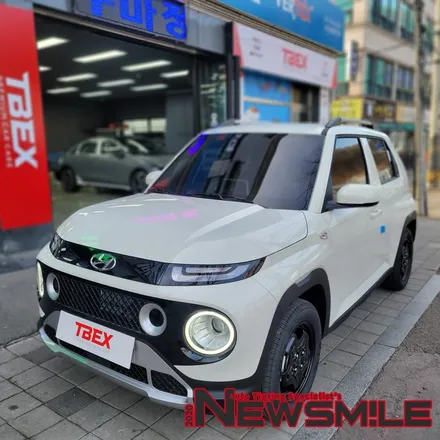 경기광주신차패키지, 캐스퍼 차량 레이노 R2 / 블랙박스 설치 / LED라이트 교체 / 보조배터리 설치 ! / 광주 송정동