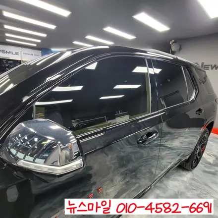 경기 광주 썬팅 전문점 뉴스마일 루마버텍스 900 쉐보레 트래버스 시공기 / 광주 송정동
