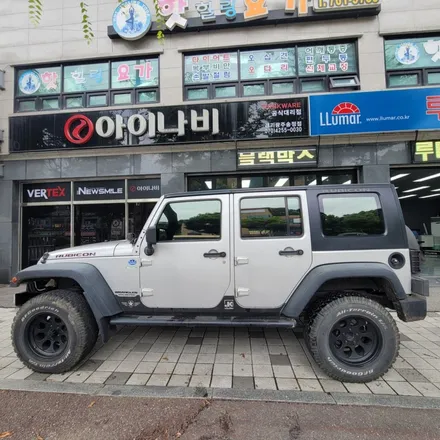 [경기광주썬팅] 지프 랭글러 이비오스 GX90 썬팅시공 / 광주 송정동
