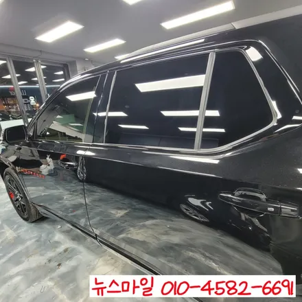 경기 광주 썬팅 전문점 뉴스마일 루마버텍스 900 쉐보레 트래버스 시공기 / 광주 송정동