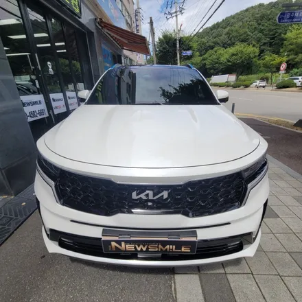 [경기광주썬팅] 기아 쏘렌토 MQ4 루마 래티튜드, 루마 아티젠 썬팅 시공 & 아이나비 A500 블랙박스 장착까지! / 광주 송정동
