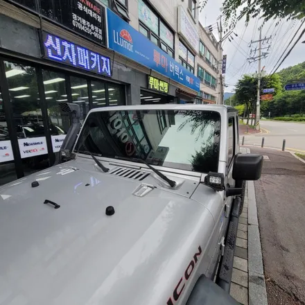 [경기광주썬팅] 지프 랭글러 이비오스 GX90 썬팅시공 / 광주 송정동