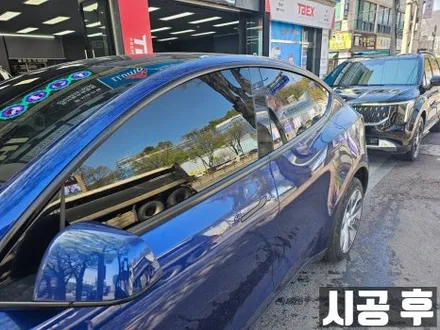 경기광주썬팅 테슬라모델Y 루마피너쿨100 / 광주 송정동