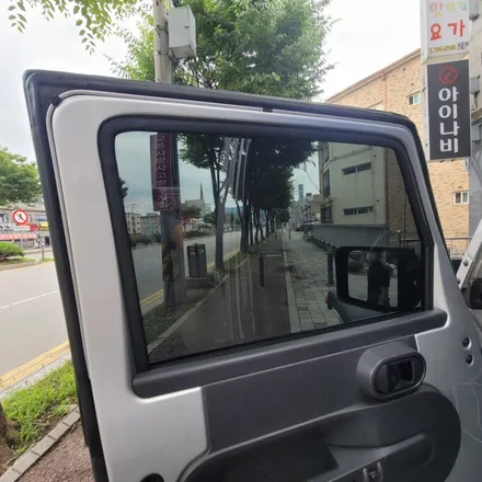 [경기광주썬팅] 지프 랭글러 이비오스 GX90 썬팅시공 / 광주 송정동