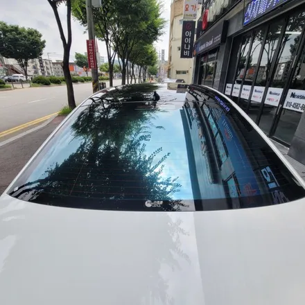 [경기광주썬팅] 기아 K8 글라스틴트 레이니 블루 시공 & 레이노 생활보호PPF 시공! / 광주 송정동