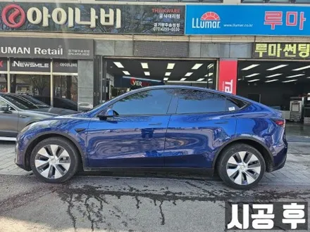 경기광주썬팅 테슬라모델Y 루마피너쿨100 / 광주 송정동