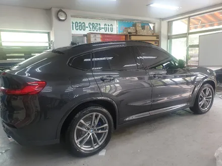 경기광주 수입차 신차패키지 전문  BMW X4 G02 프리미엄썬팅 루마 썬팅 버텍스 900 700 아이나비 블랙박스 QXD5000 보조배터리 아이볼트 시공기 / 광주 송정동