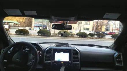 경기광주 픽업트럭 썬팅 블랙박스  전문점 포드 F150 루마 래티튜드 만도 H7블랙박스 시공기 / 광주 송정동