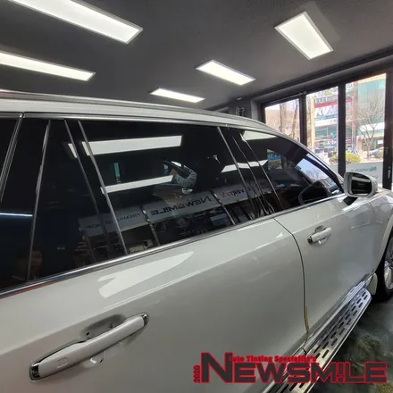 경기광주썬팅, 볼보 Xc90 이비오스 Cx90 썬팅 재시공! / 광주 송정동