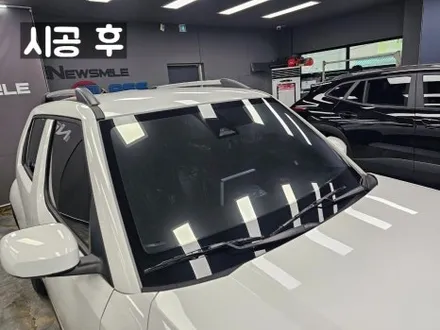 경기도광주티벡스 캐스퍼썬팅추천 솔라가드 베럴X 블박+보조배터리 시공 / 광주 송정동