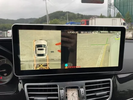 벤츠 E220d(W212) 차량에 12.3인치 전용 모니터교체 후 슈퍼HD화질의 에스뷰(SVUE)어라운드뷰 장착하기!!