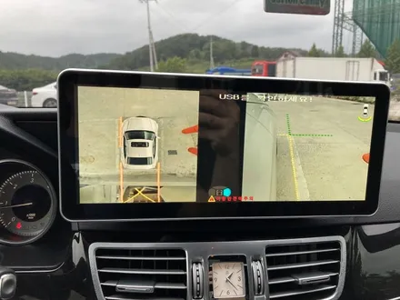 벤츠 E220d(W212) 차량에 12.3인치 전용 모니터교체 후 슈퍼HD화질의 에스뷰(SVUE)어라운드뷰 장착하기!!