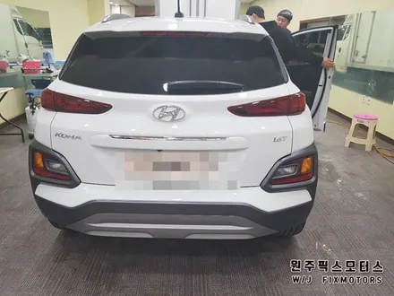 원주 자동차 코나 레이노s7 썬팅 시공