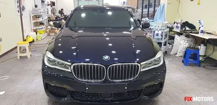 BMW 740d 스미스클럽 T3 썬팅 전면 30 측후면 10