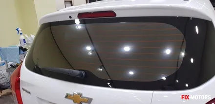 쉐보레 더뉴스파크 쿠폰썬팅 + 아이나비 블랙박스 Z500