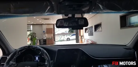 원주 픽스모터스 그랜져썬팅 디텍+레이노 블랙박스 아이나비Z500