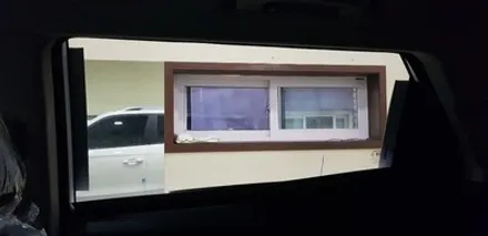 [원주 블랙박스 썬팅 시공]  코란도 레이노s5측후면 틴팅작업입니다