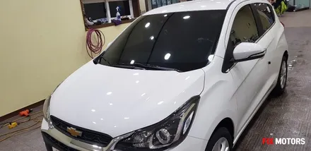 쉐보레 더뉴스파크 쿠폰썬팅 + 아이나비 블랙박스 Z500