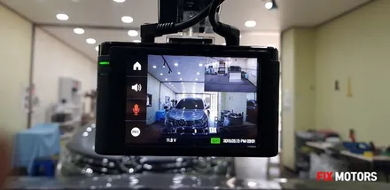 쏘렌토 블랙박스 및 썬팅 시공 - 레이노S7 S5 + 아이나비 Z500