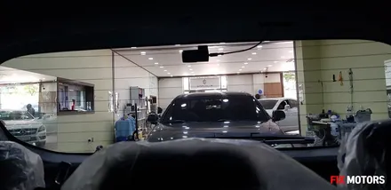 쉐보레 스파크 썬팅 시공 레이노 팬텀S5 + Q300 블랙박스 시공