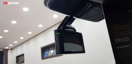 제네시스 G80 스미스클럽썬팅 T1 + 아이나비 Z500 블랙박스