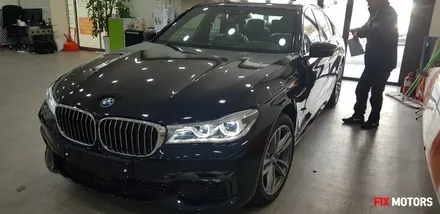 BMW 740d 스미스클럽 T3 썬팅 전면 30 측후면 10