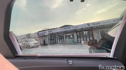 원주썬팅,원주블랙박스 - 볼보 V90 글라스틴트 로데 및 아이나비 QXD5000 블랙박스 장착 시공.