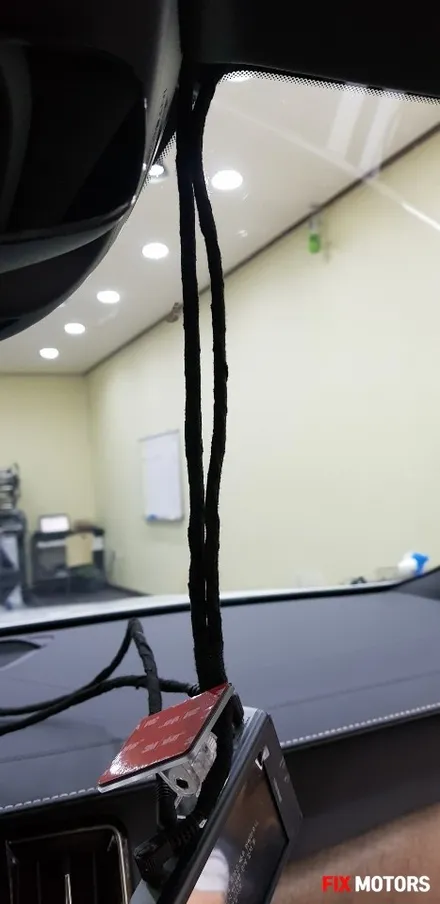 원주썬팅 볼보S90 글라스틴트 로데 + 아이나비 블랙박스 + 보조배터리 + PPF 시공