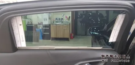 원주 썬팅잘하는 곳 올뉴카니발 글라스틴트 시공