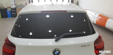 BMW 120d 썬팅재시공 - 레이노S9 틴팅 + 위니캠에어 블랙박스