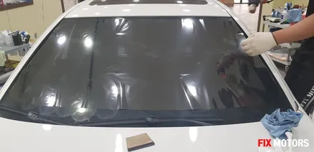 BMW 520d 전면차량선팅 스미스클럽 T3 15%