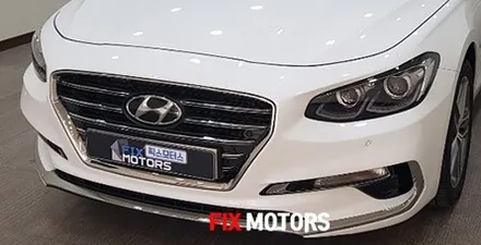 [원주 픽스모터스]현대 그랜져IG JA컴퍼니 다이아몬드 그릴 다크크롬 교체
