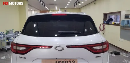 원주블랙박스 르노삼성 QM6 글라스틴트 로데 + 아이나비 QZD1500