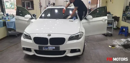 BMW 520d 전면차량선팅 스미스클럽 T3 15%