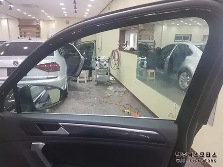 원주 자동차 폭스바겐티구언 썬팅 시공
