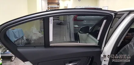 원주 픽스모터스 BMW320d 썬팅 시공