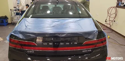 원주썬팅 제네시스 G90 레이노S9 + 블랙박스 아이나비 Z500