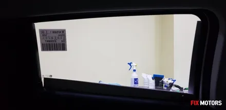 쉐보레 더뉴스파크 쿠폰썬팅 + 아이나비 블랙박스 Z500