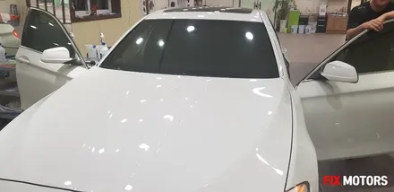 BMW 520d 전면차량선팅 스미스클럽 T3 15%