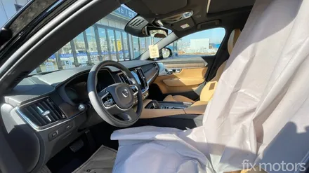 원주썬팅,원주블랙박스 - 볼보 V90 글라스틴트 로데 및 아이나비 QXD5000 블랙박스 장착 시공.