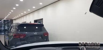 원주 자동차 볼보xc90 썬팅 시공