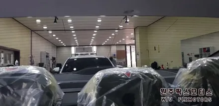 제천 아반떼 글라스틴트펜더 시공 퍼펙트하게