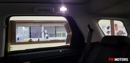 원주 디스커버리 스포츠 글라스틴트 썬팅 + 블랙박스 2채널 장착